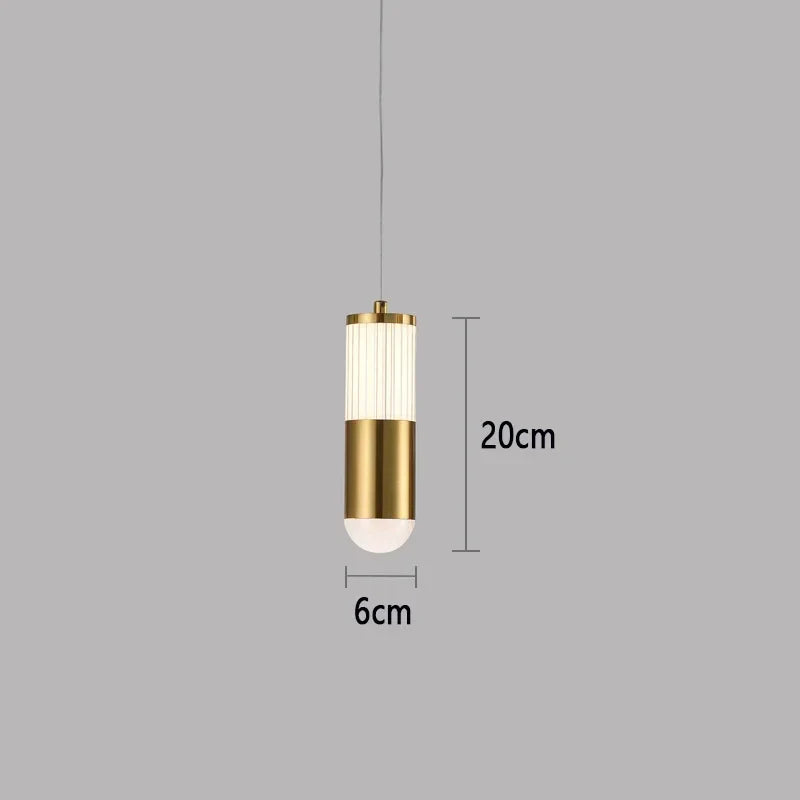 Afralia™ Nordic LED Pendant Light for Home Living Dining Room Kitchen Decoration