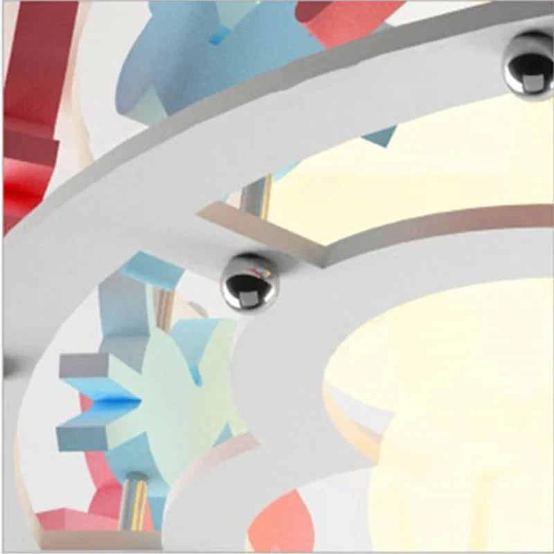 Afralia™ Trojan Kids Ceiling Lamp: Modern, Simple, Warm, Creative for Bedrooms & Corridors.