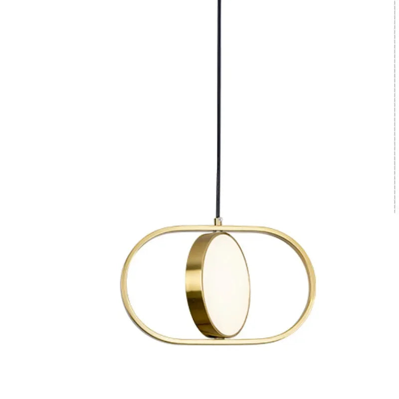 Afralia™ Modern Gold Pendant Lights for Home Decor & Lighting