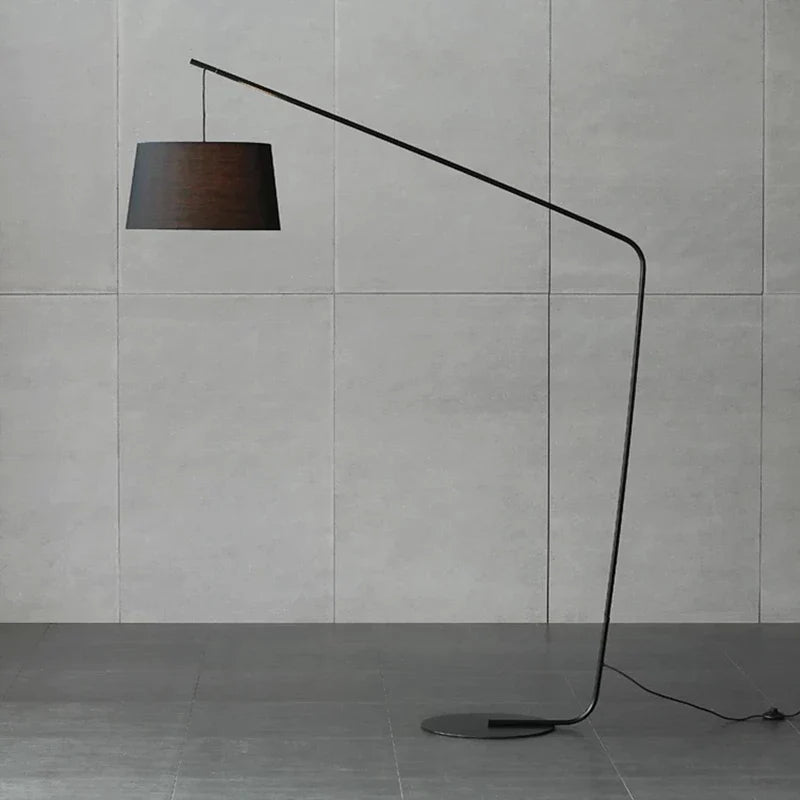 Afralia™ LED Fishing Floor Lamp: Stylish Indoor Lighting for Study, Bedroom, and Living Room