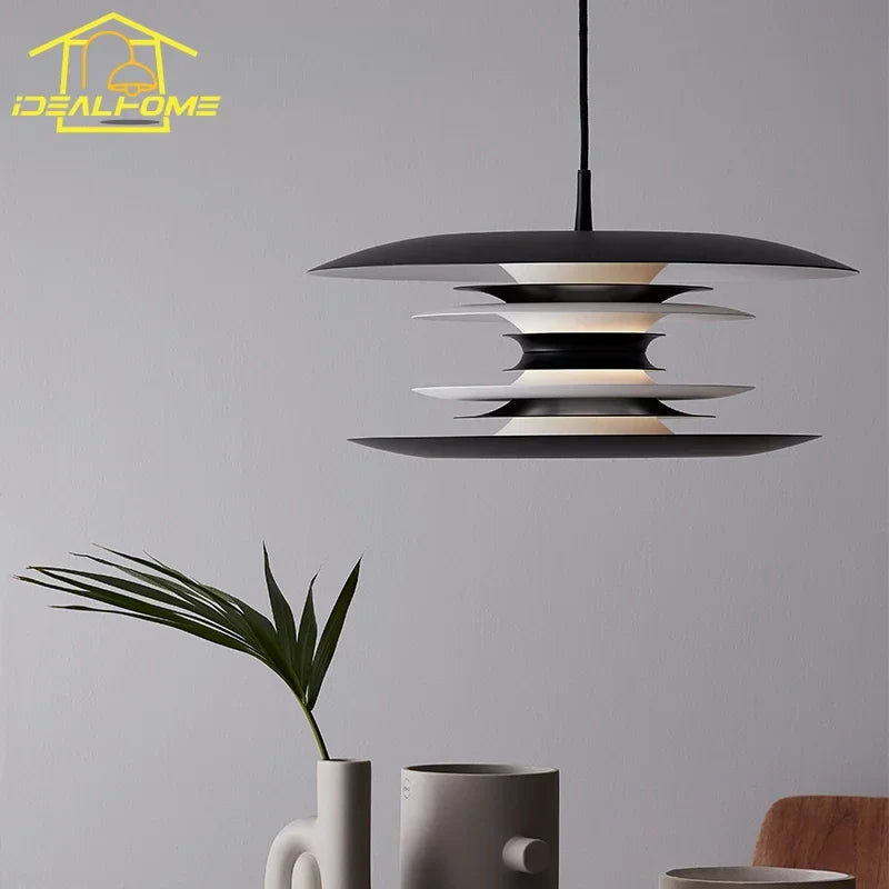 Afralia™ Iron Art Flying Saucer Pendant Lights Living/Dining Room Restaurant LED E27