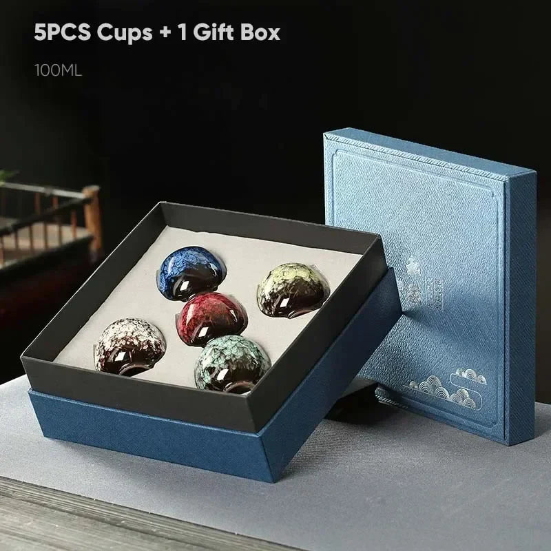 Afralia™ Ceramic Cups Set - Coffee & Tea Cup Collection with Gift Box - Wholesale