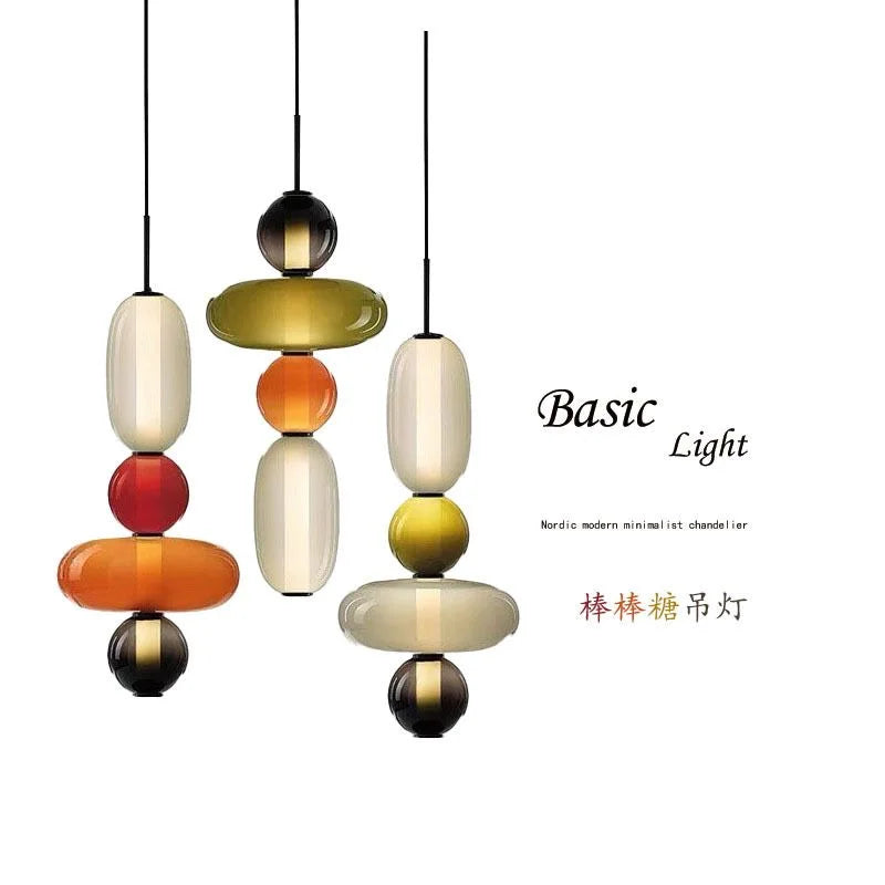 Afralia™ Colored Glass LED Floor Lamp - Indoor Lighting Decoration for Living Room and Bedroom