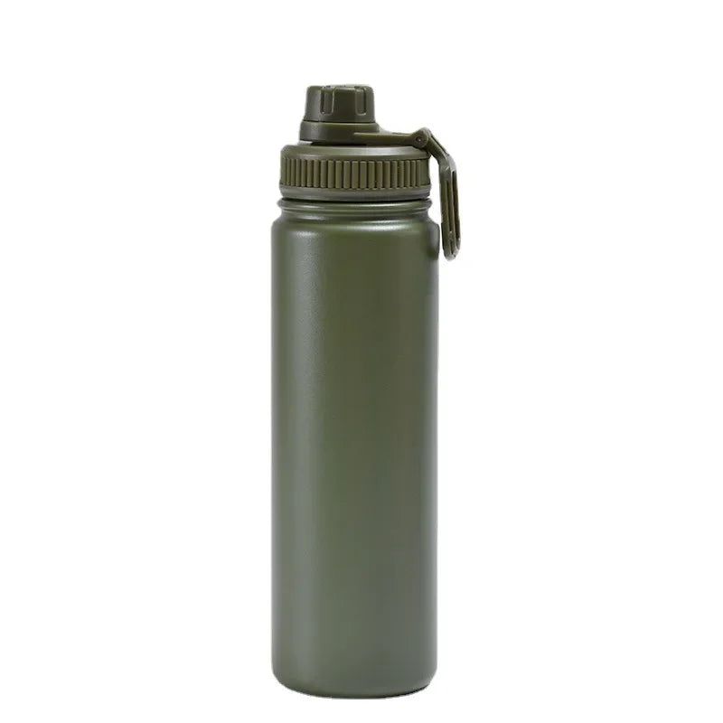 Afralia™ 750ml Stainless Steel Insulated Sports Water Bottle Vacuum Thermos