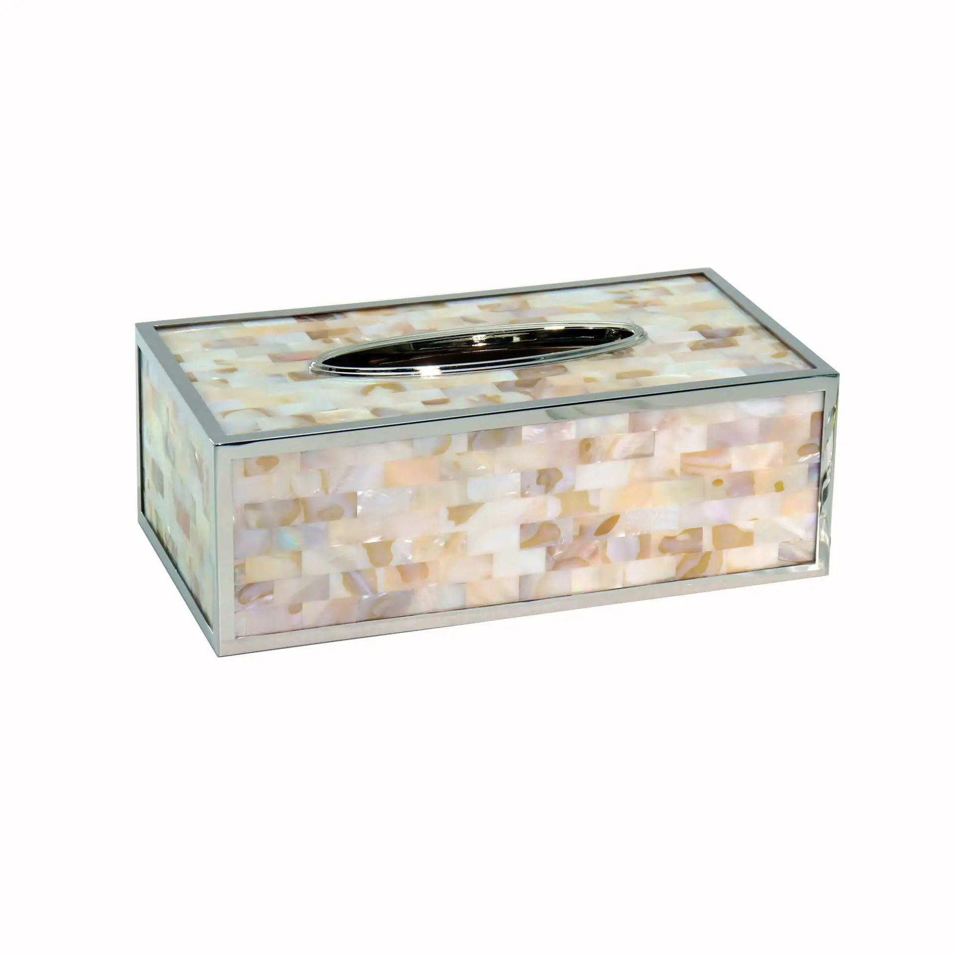 Afralia™ Plaid Fritillary Tissue Box: Luxury Desktop Storage Container for Home Decor