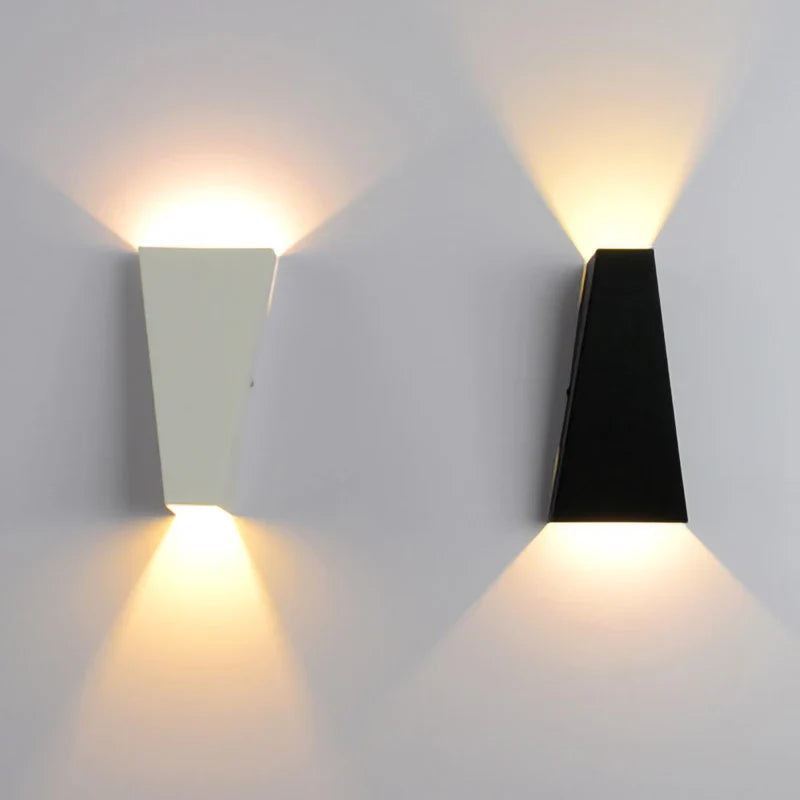 Afralia™ Nordic LED Wall Lamp Waterproof Indoor Bedroom Living Room Lighting Fixture