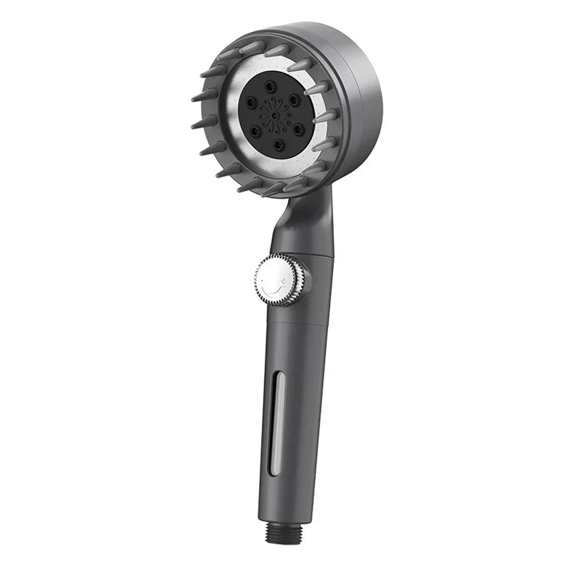 Afralia™ Adjustable High Pressure Shower Head with 3 Modes and Hose Base