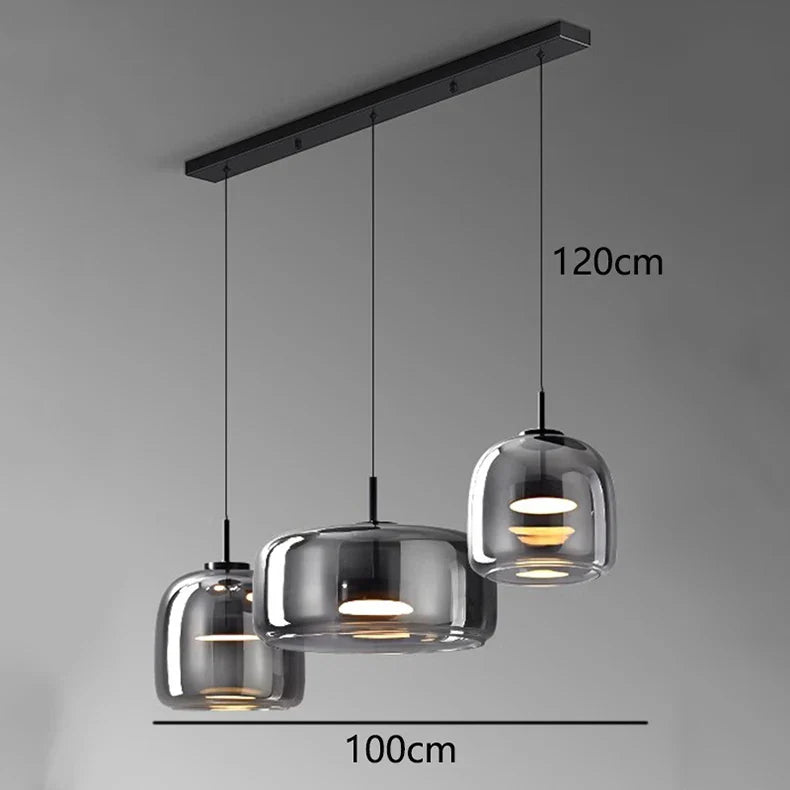 Afralia™ Modern LED Pendant Light Chandeliers for Living Room and Dining Room