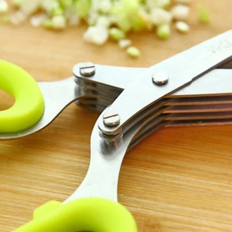 Afralia™ Stainless Steel Kitchen Scissors: Multifunctional Cook Tool for Herbs, Spices, & More