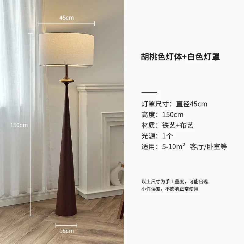 Afralia™ LED Iron Art Floor Lamp | Wabi-sabi Minimalist Design for Living Room, Bedroom