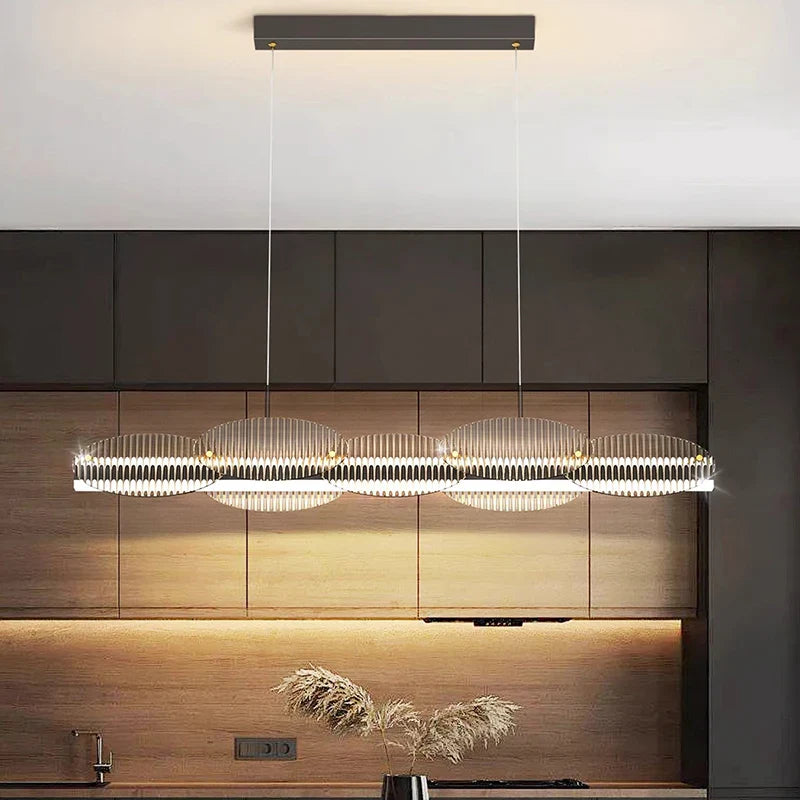 Afralia™ LED Pendant Chandelier for Modern Home Decor in Living and Dining Room Lighting