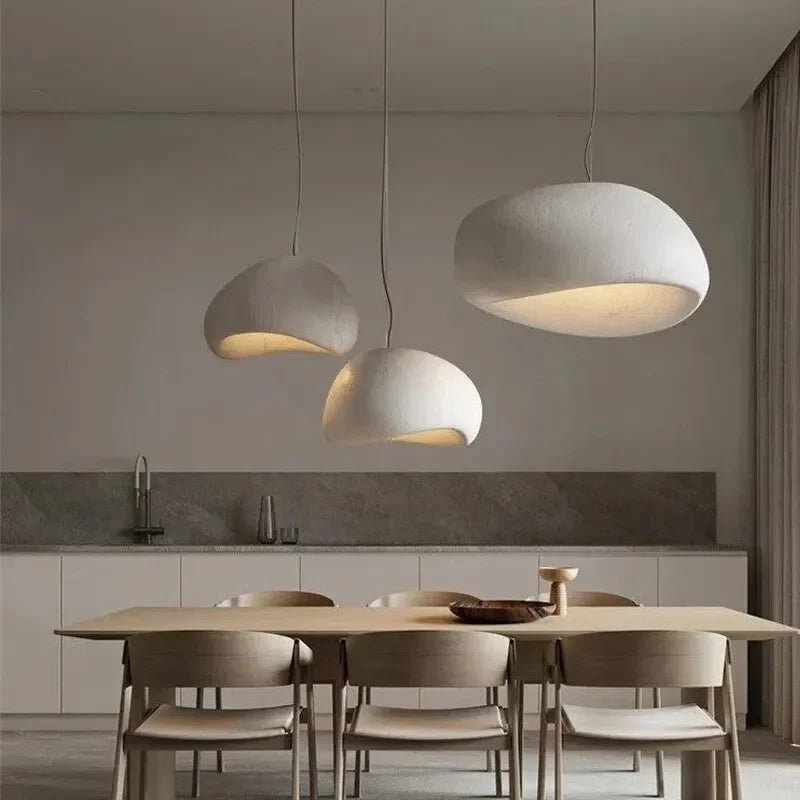 Afralia™ Wabi-Sabi Chandelier Pendant Light, Modern Minimalist Design for Dining Living Bedroom