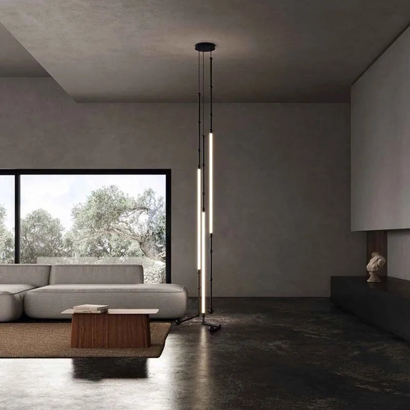 Afralia™ LED Chandelier: Modern Minimalist Design for Luxury Home Decor