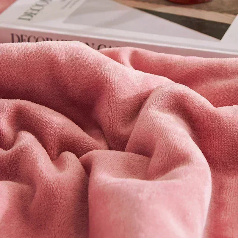 Afralia™ Fleece Weighted Blanket: Super Soft, Anti-Pilling, Keep Warm for Beds