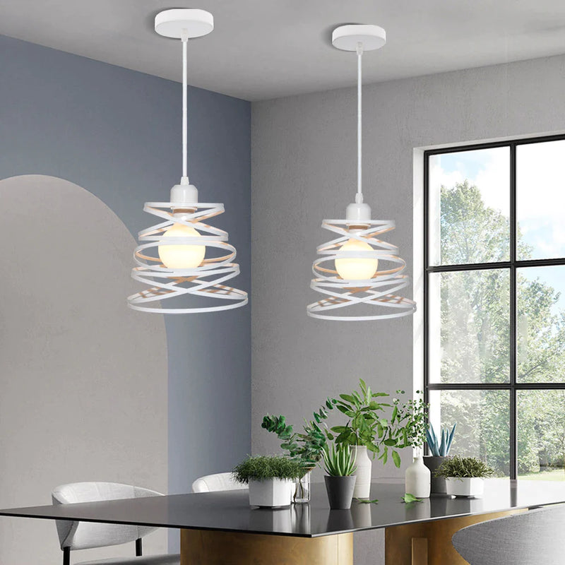 Afralia™ Industrial Metal Ball Pendant Light for Bedroom Kitchen Island