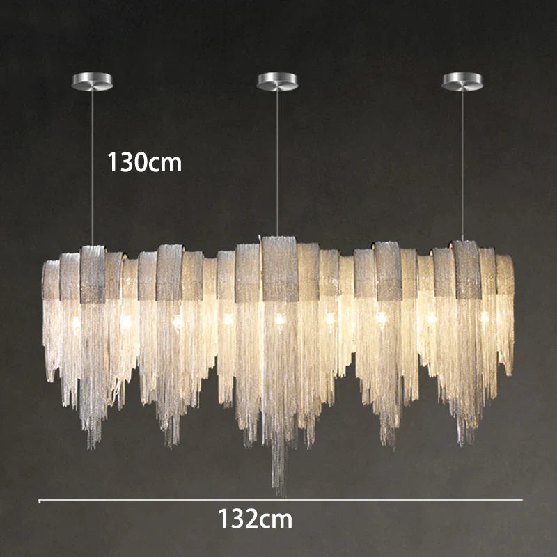 Afralia™ Modern Pendant Chandeliers Dining Room Hanging Ceiling Lamps Indoor Lighting