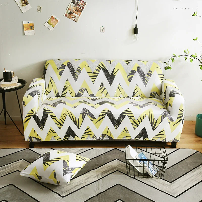 Afralia™ Stretch Sofa Cover Slipcover Print Seater Couch Protector