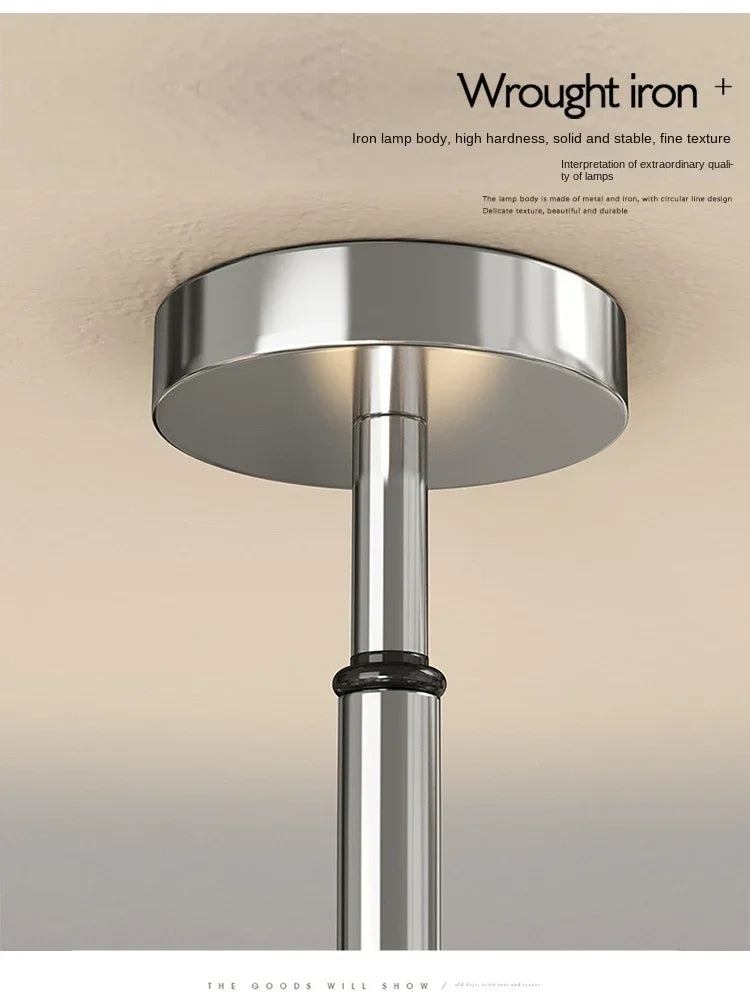 Afralia™ Nordic Light Luxury Chandelier - Modern, Creative, Warm Bedroom, Dining, Living Room Lamps