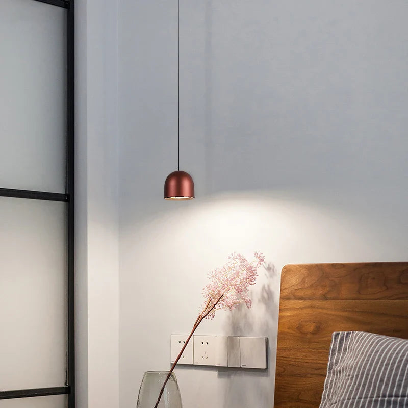 Afralia™ COB Pendant Light: Elegant Chandelier for Dining Room and Bar Décor