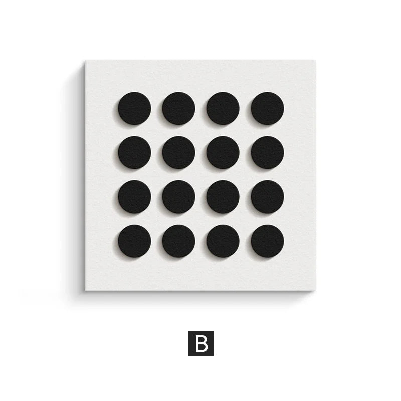 Geometric Art Patterns Wall Hanging for Living Room by Afralia™