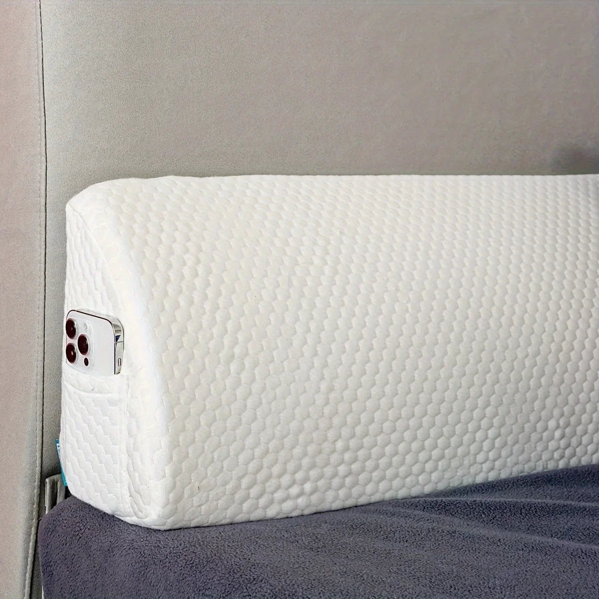 Afralia™ Headboard Pillow Wedge for Mattress Gap Filler and Comfort - Bed Support