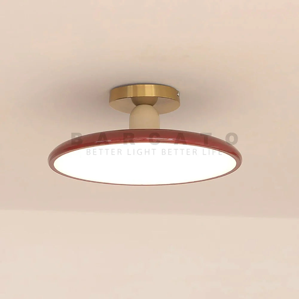 Afralia™ Colorful Modern LED Ceiling Light - Nordic Design Chandelier for Living Room & Bedroom