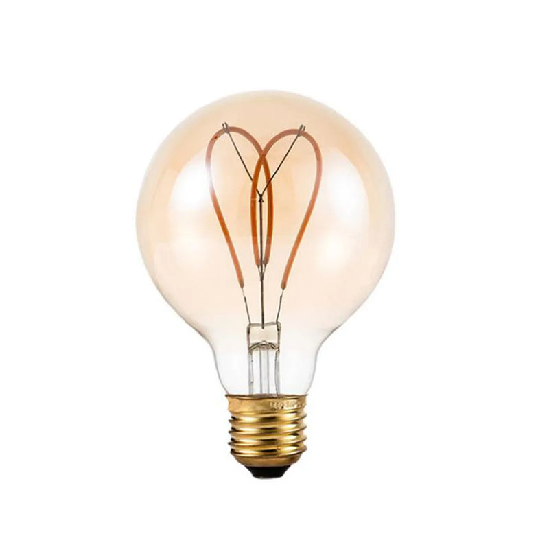 Afralia™ Dimmable 4W LED Globe Edison Bulb E27 G95 Retro Filament Vintage Lamp