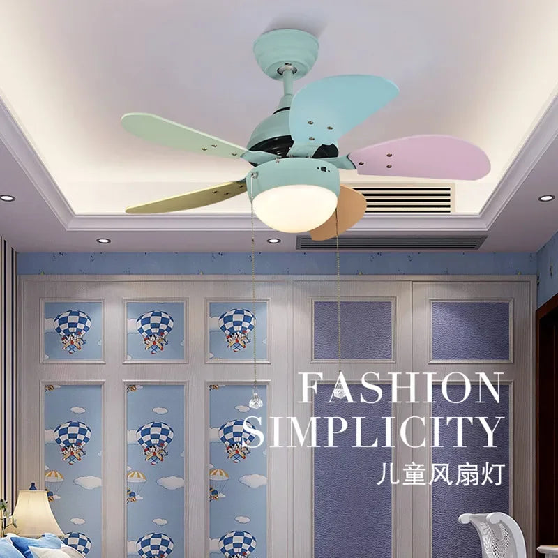 Afralia™ Modern LED Ceiling Fan with Remote Control & Minimalist Design in Black