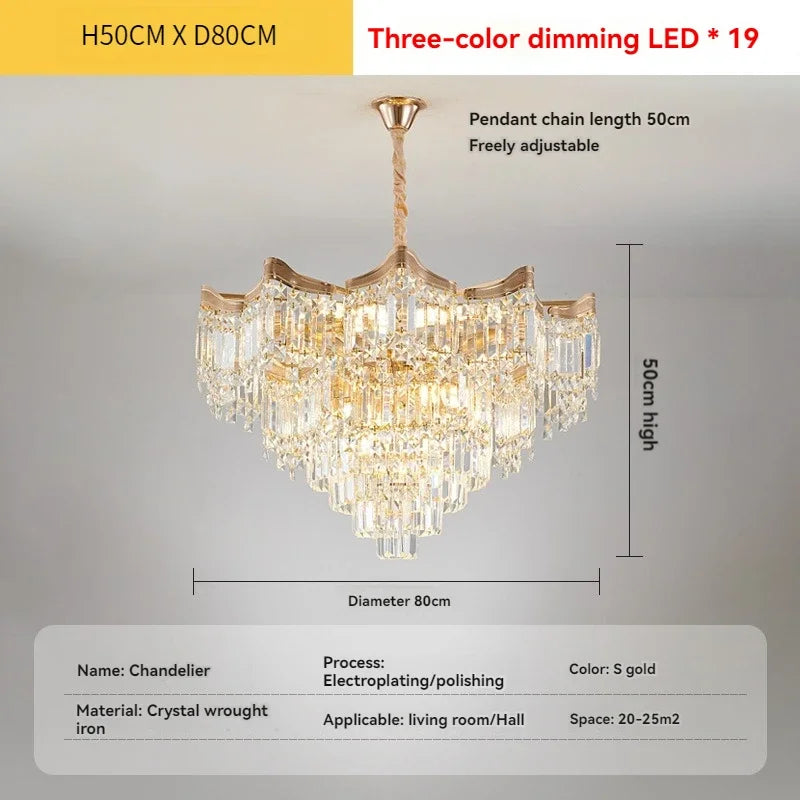 Afralia™ Nordic LED Chandelier for Staircase Loft and Living Room