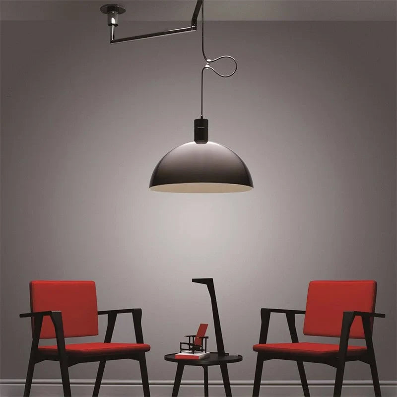 Afralia™ Rotatable Rocker Lamp Chandelier - Nordic Modern Style