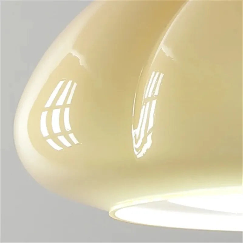 Afralia™ Glass Pumpkin Chandelier for Restaurant Balcony and Bedroom Lighting