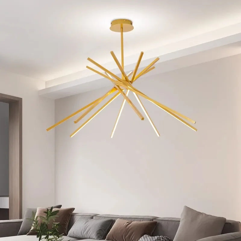 Afralia™ Nordic Minimalist LED Pendant Lights for Living Room Decoration