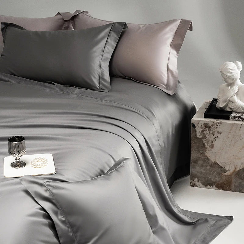 Afralia™ Silky Soft 1400TC Egyptian Cotton Bedding Set - Queen King Sizes