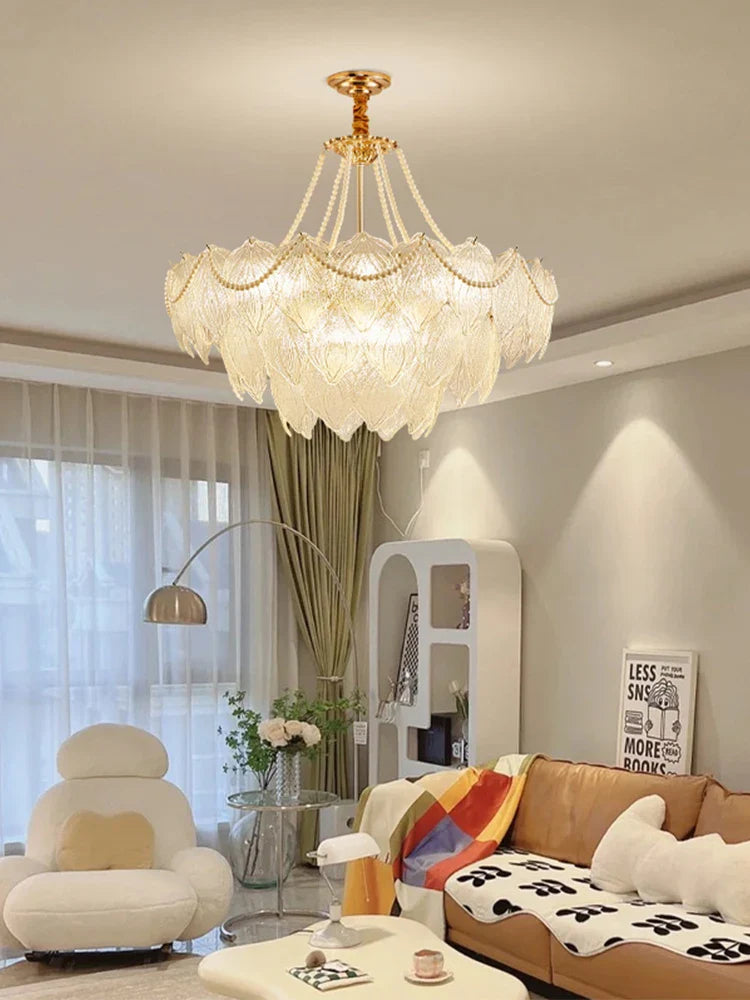 Afralia™ Crystal Chandelier: Modern Luxury Lighting for Living Room, Bedroom, and Dining Room
