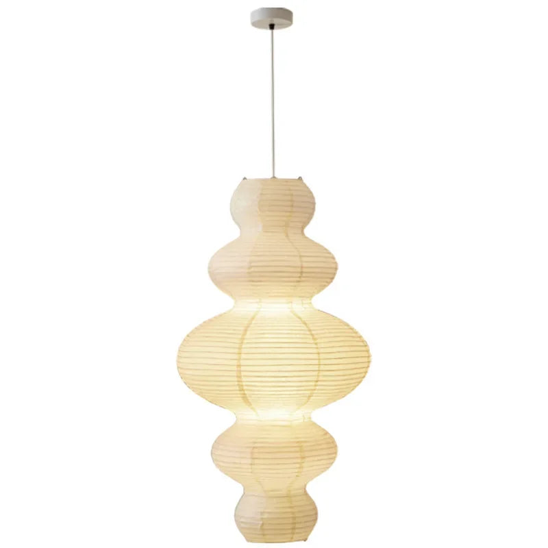 Afralia™ Wabi Sabi E27 Pendant Lamp - Japanese Style Led Suspend Chandelier