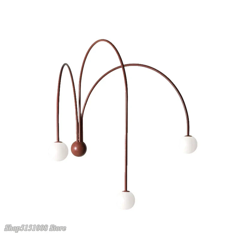 Afralia™ Branch Glass Iron Wall Lamps: Modern Living Room Bedroom Lighting Sconce