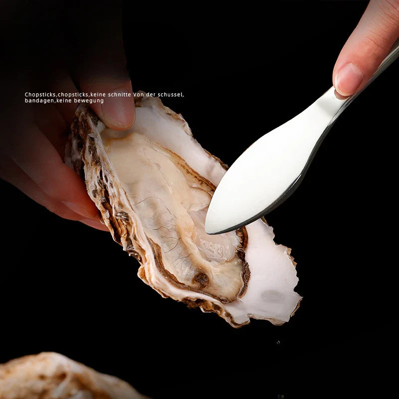 Afralia™ Oyster Knife Opener Professional Stainless Steel Kitchen Tool Gadgets Bar Scallops