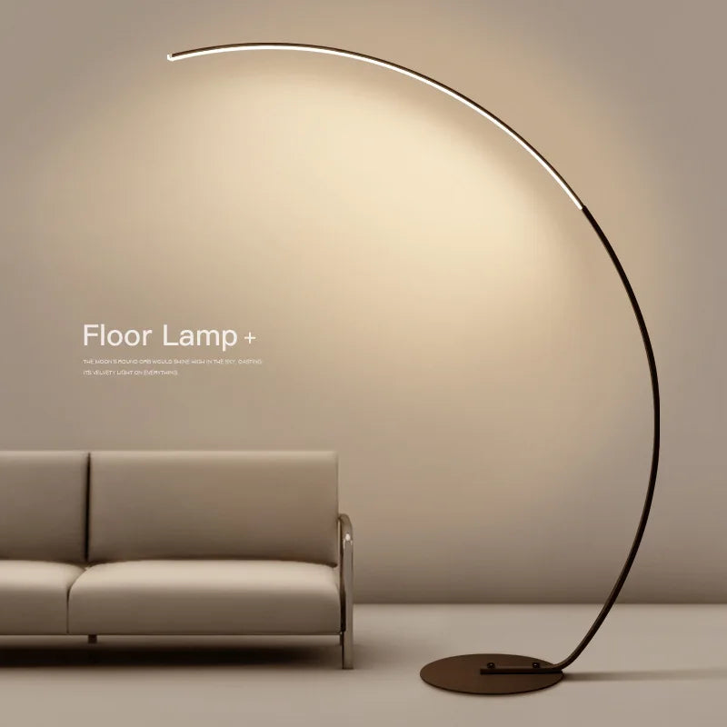 Afralia™ Nordic Fishing Floor Lamp RGB Indoor Lighting for Home and Office