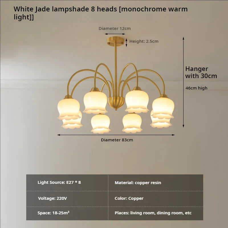 Afralia™ Lily of the Valley Master Bedroom Dining Room Living Room Light
