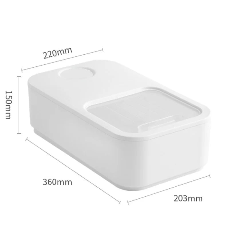 Afralia™ Rice Storage Box: Moisture-proof, Durable, Leak-proof, Good Sealability