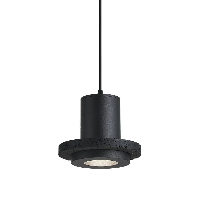 Afralia™ Black Hole Stone Chandelier | Nordic Raw Stone Decorative Bedside Lamp