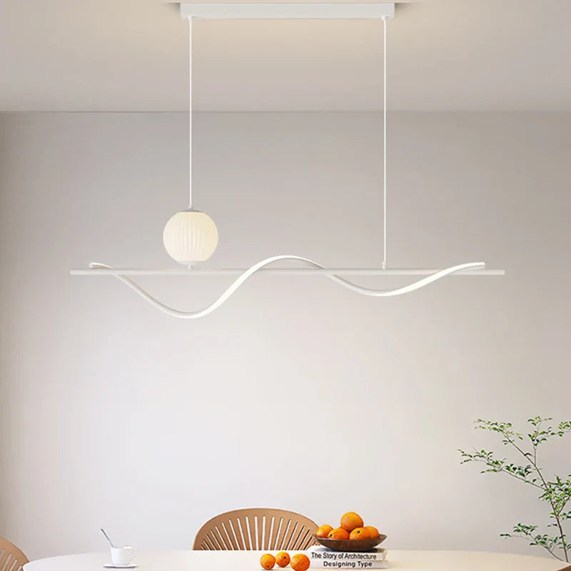 Afralia™ LED Chandelier: Modern Indoor Lighting for Living Room, Kitchen, Staircase