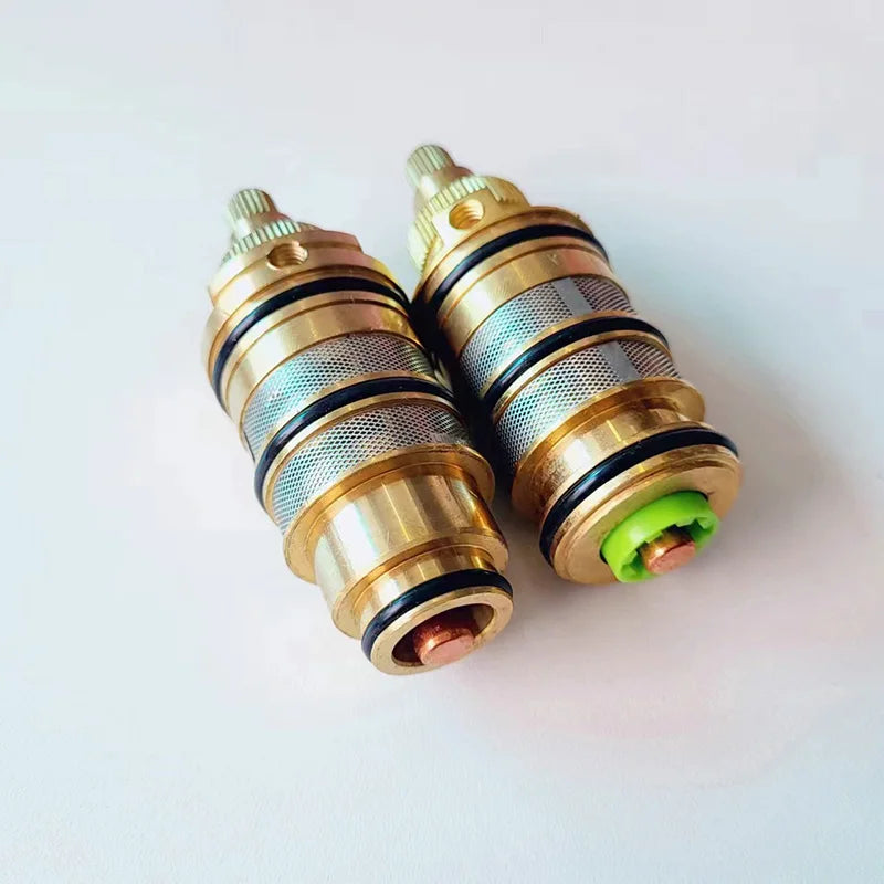 Afralia™ Brass Thermostatic Mixer Cartridge: High Quality Temperature Sensor Valve