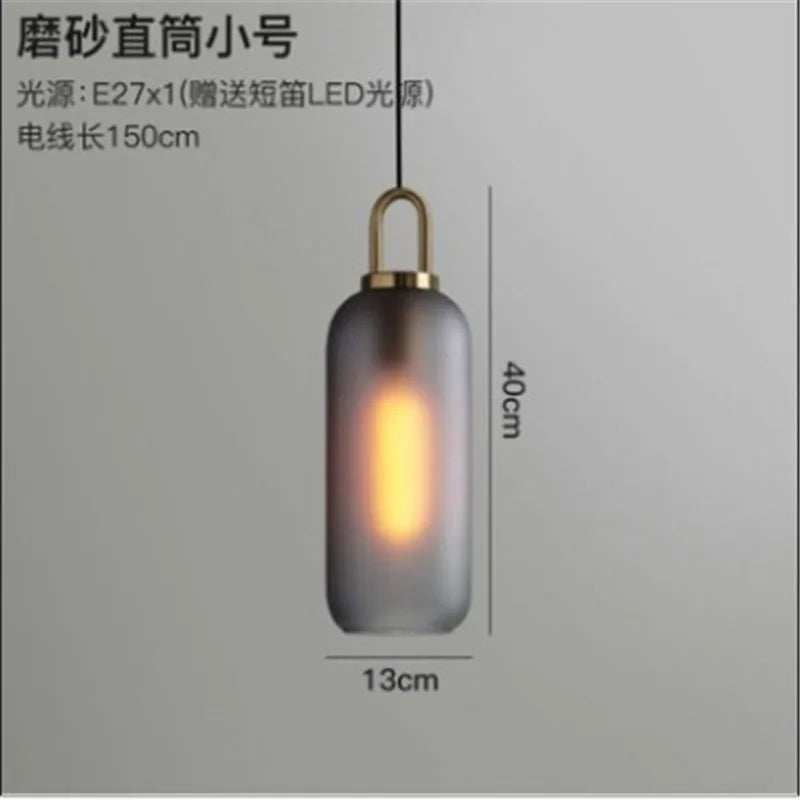 Afralia™ Nordic Glass Ball Pendant Lights for Dining Room & Kitchen Lighting