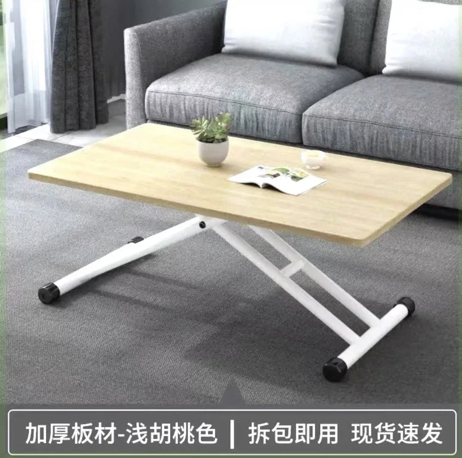 Afralia™ Tea Table: Multi-functional Lift Coffee Desk, Portable Side Bed Furniture