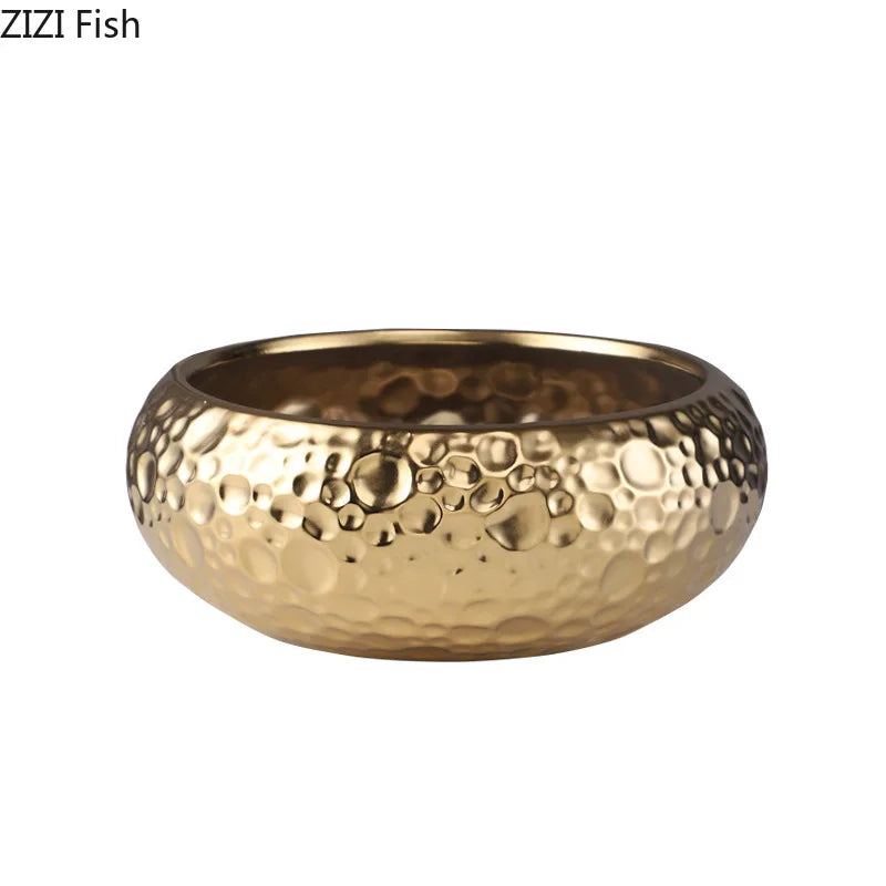 Afralia™ Ceramic Vase Modern Decor Ornaments Pot Plants Flower Arrangement Ornamental Decor vase