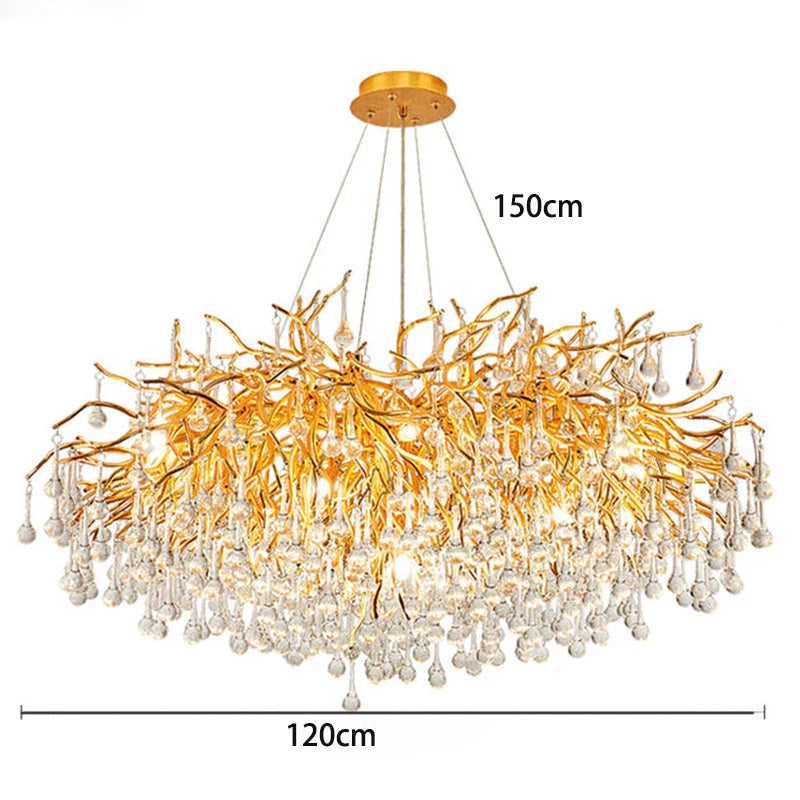 Afralia™ LED Pendant Chandeliers Modern Home Decor Indoor Lighting Living Room Dining Room