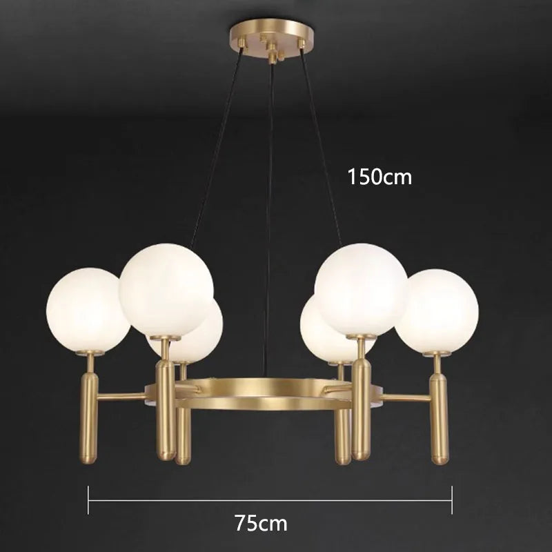 Afralia™ Modern LED Pendant Chandeliers for Living & Dining Room Lighting