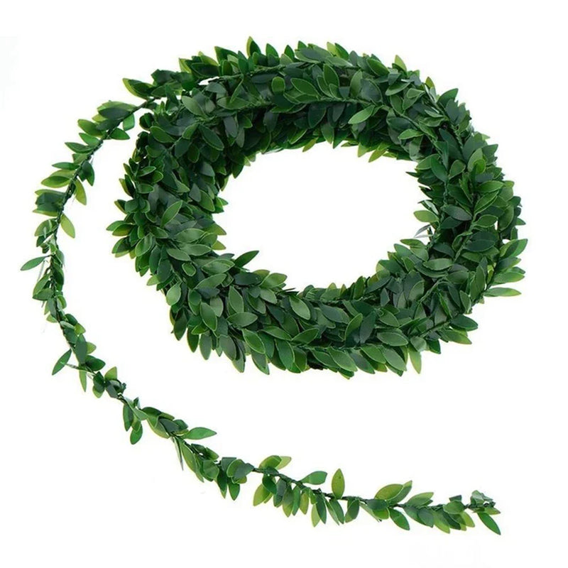 Afralia™ Artificial Ivy Leaf Wreath Vines for Home, Wedding, Christmas, Indoor Outdoor Decor
