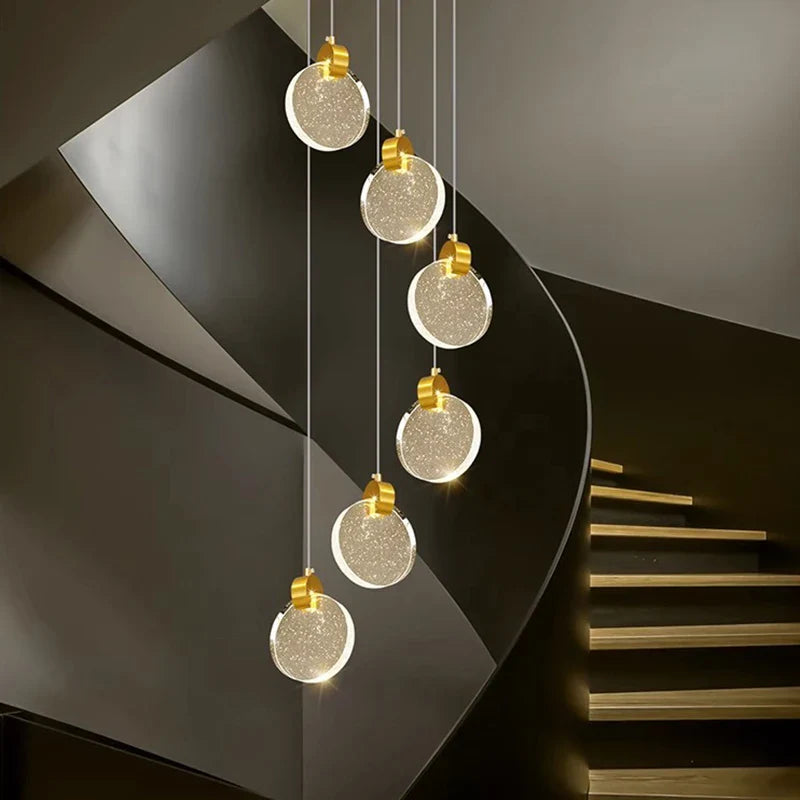 Afralia™ LED Pendant Chandeliers for Modern Home Decor and Indoor Lighting
